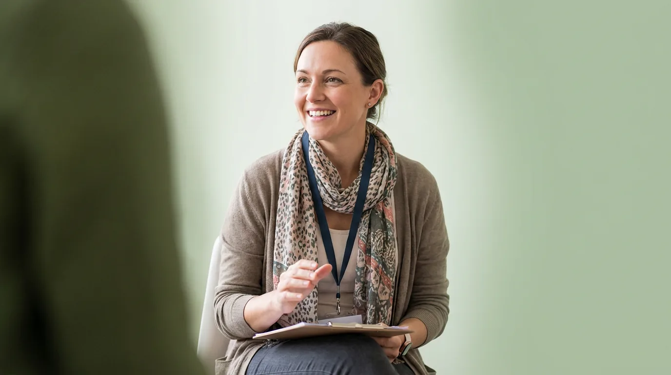 ABA therapy services in Brooklyn, NY: illustrative photo of an ABA therapist at work
