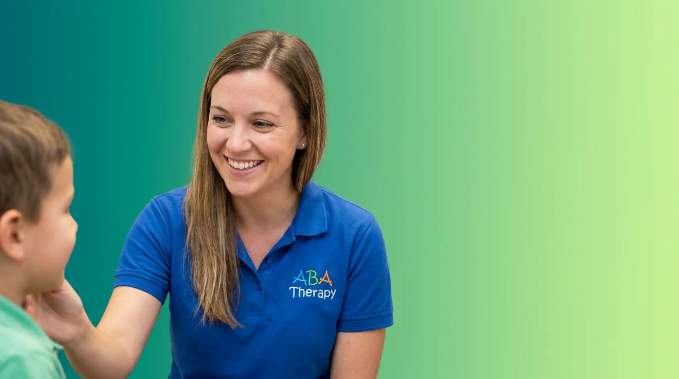 ABA therapy services in St. Petersburg, FL: illustrative photo of an ABA therapist at work
