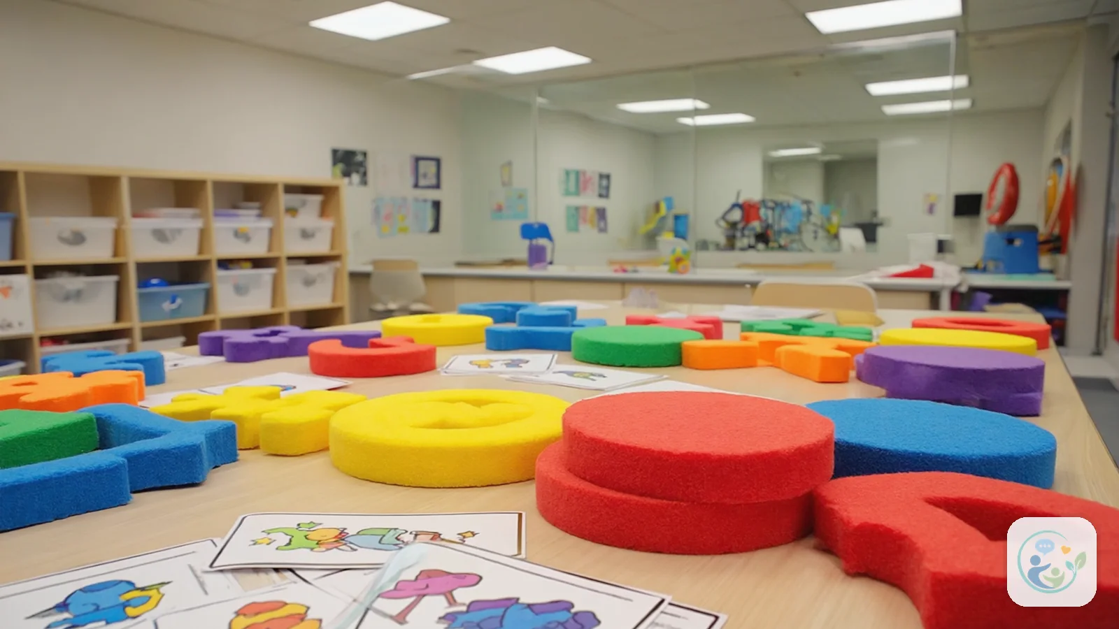 ABA therapy services in Redding, CA: illustrative photo of a child-friendly ABA therapy room
