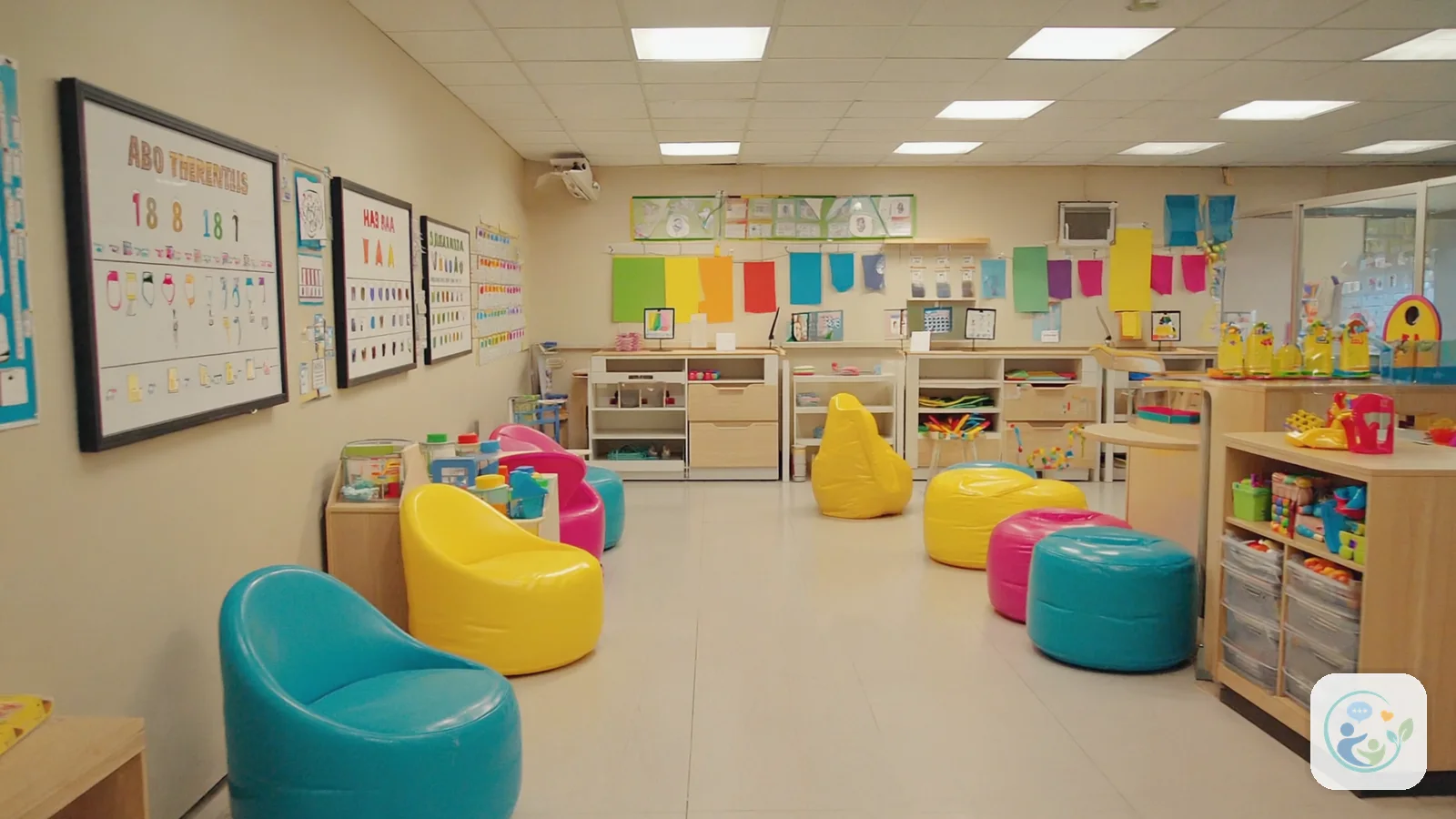 ABA therapy services in Littleton, CO: illustrative photo of a child-friendly ABA therapy room