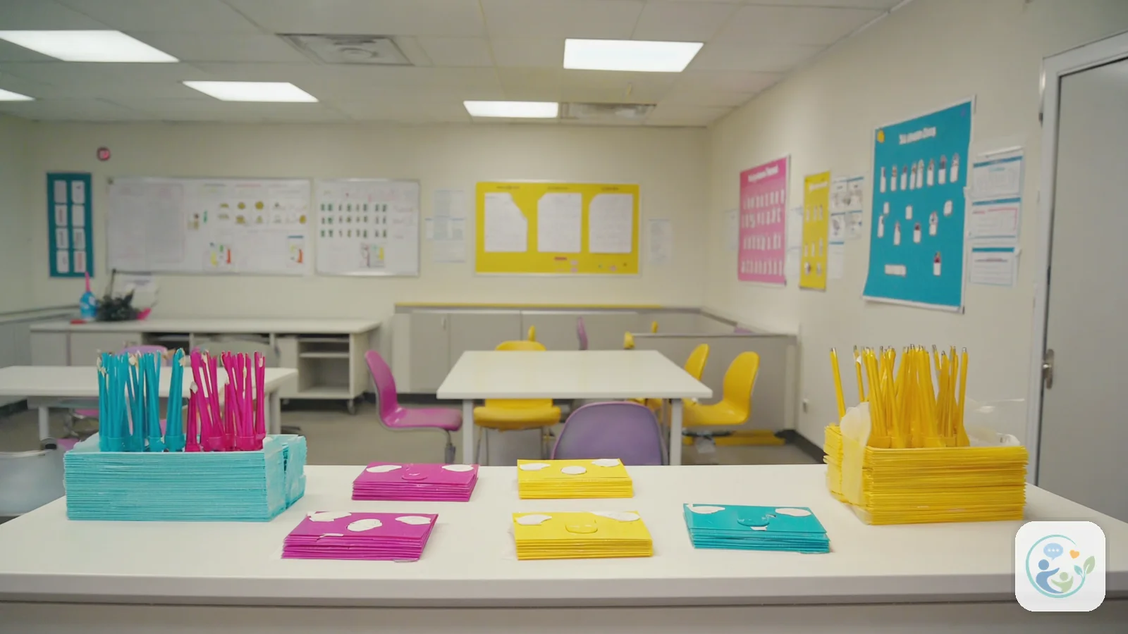 ABA therapy services in Lincolnwood, IL: illustrative photo of a child-friendly ABA therapy room