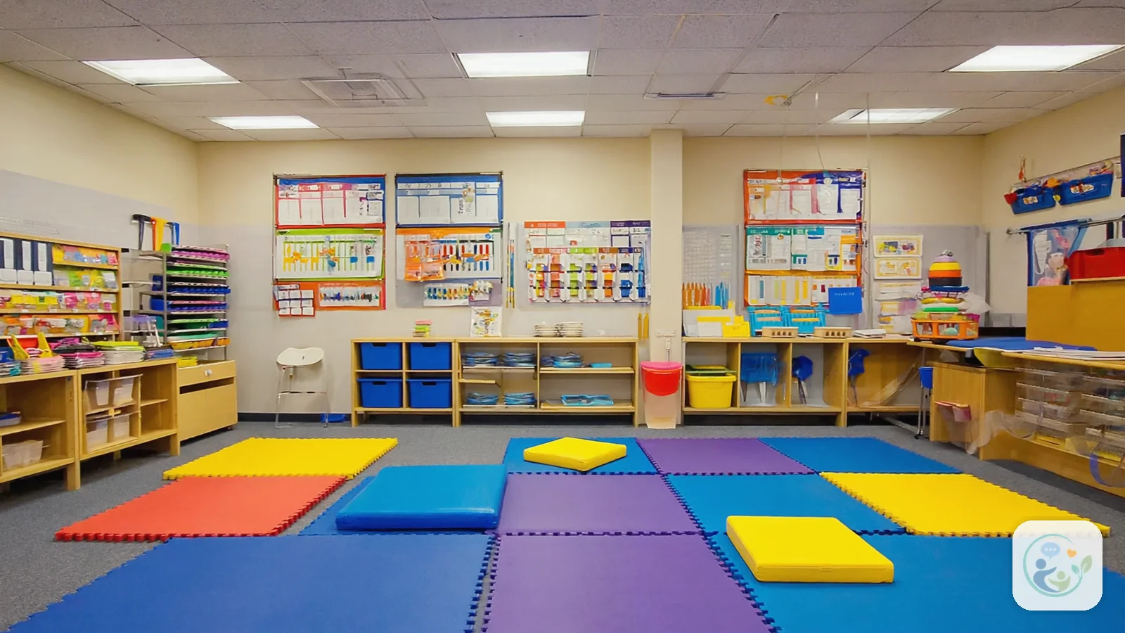 ABA therapy services in Kokomo, IN: illustrative photo of a child-friendly ABA therapy room