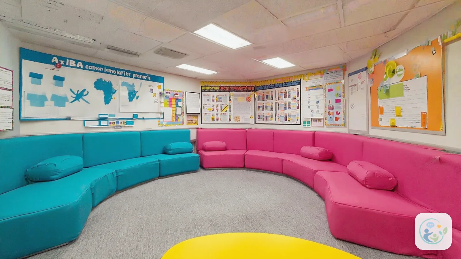 ABA therapy services in McKinney, TX: illustrative photo of a child-friendly ABA therapy room