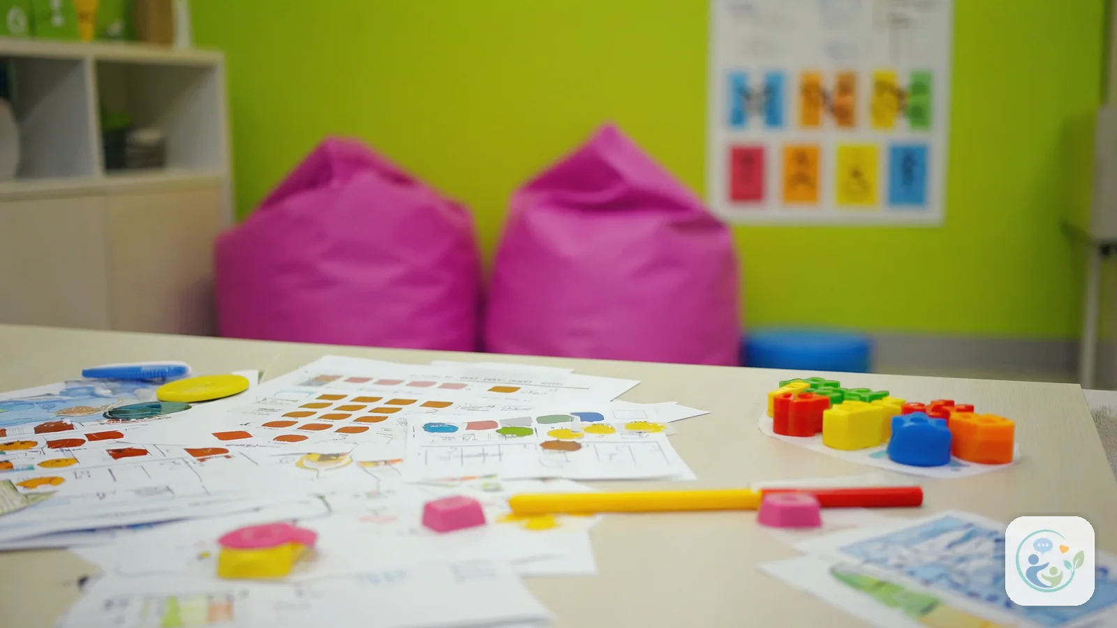 ABA therapy services in Springfield, VA: illustrative photo of a child-friendly ABA therapy room