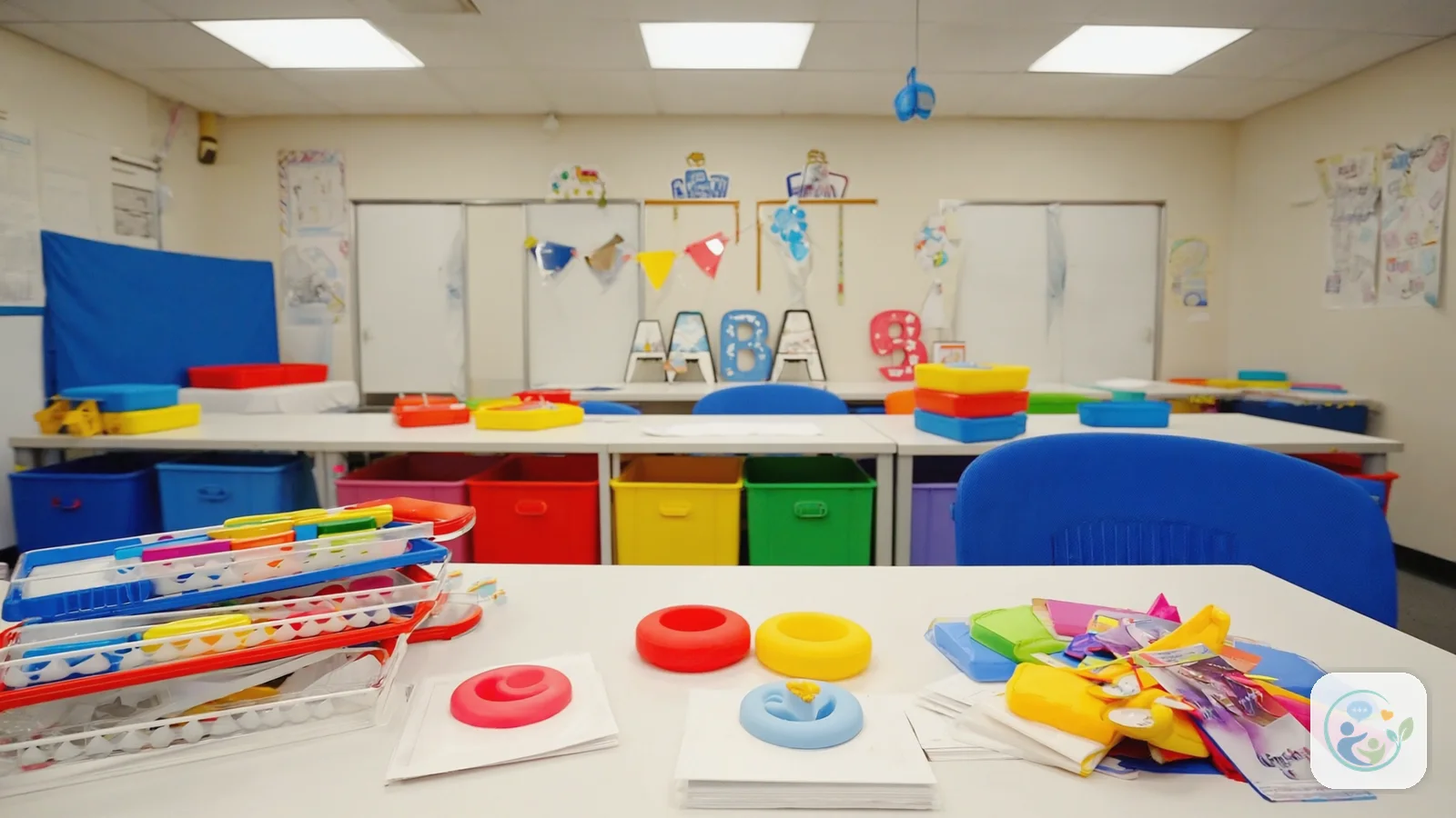 ABA therapy services in Issaquah, WA: illustrative photo of a child-friendly ABA therapy room