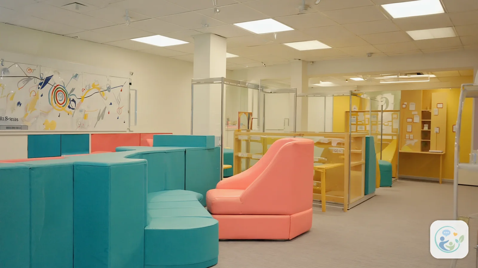 ABA therapy services in Peachtree City, GA: illustrative photo of a child-friendly ABA therapy room