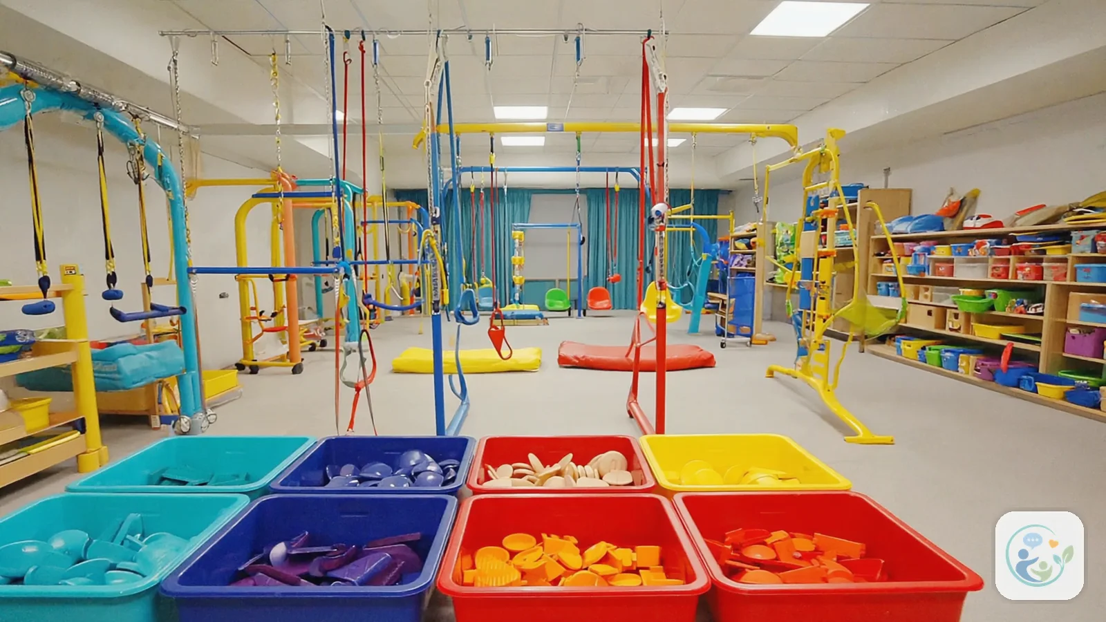 ABA therapy services in Oakdale, MN: illustrative photo of a child-friendly ABA therapy room