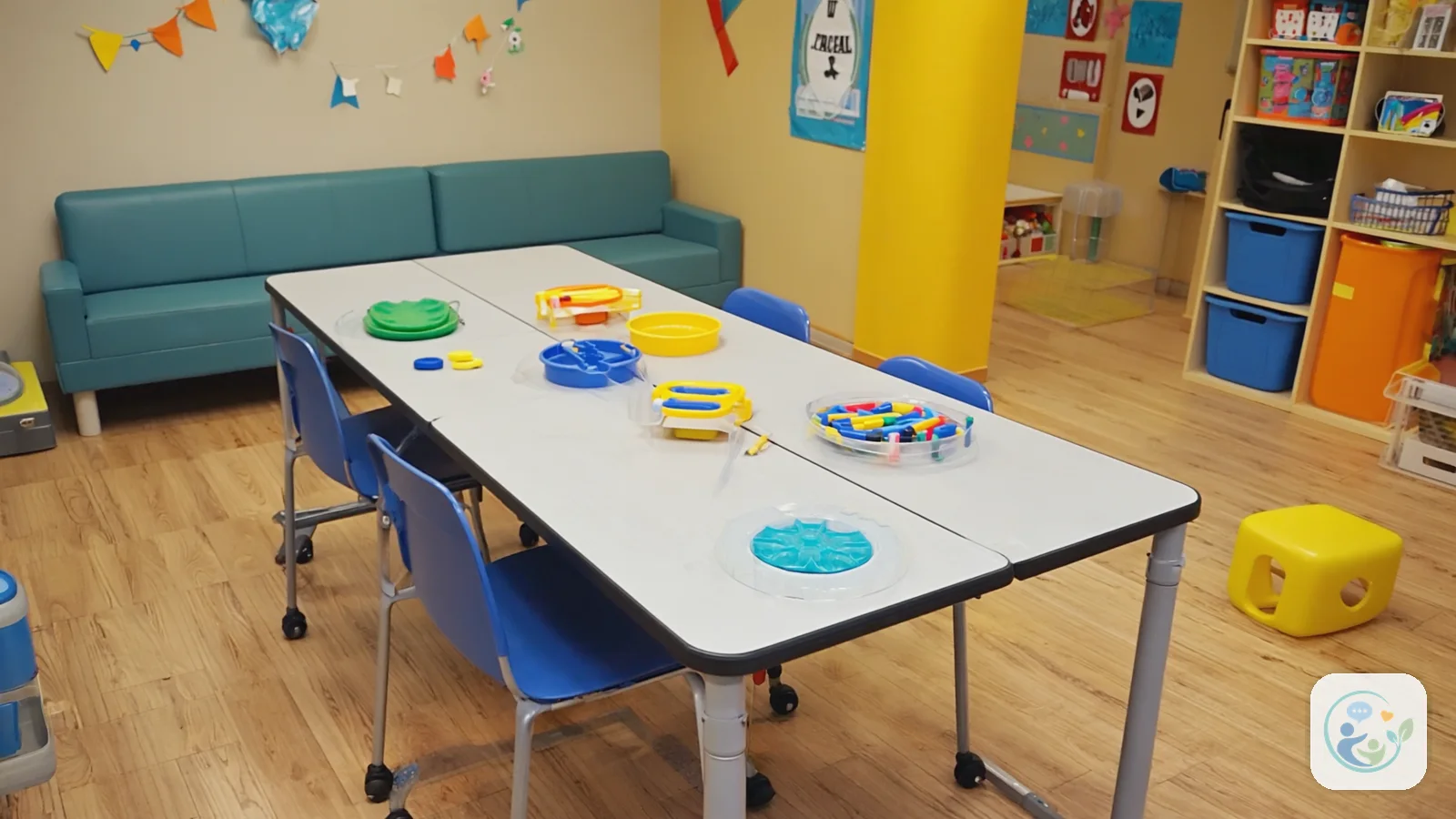 ABA therapy services in Rapid City, SD: illustrative photo of a child-friendly ABA therapy room