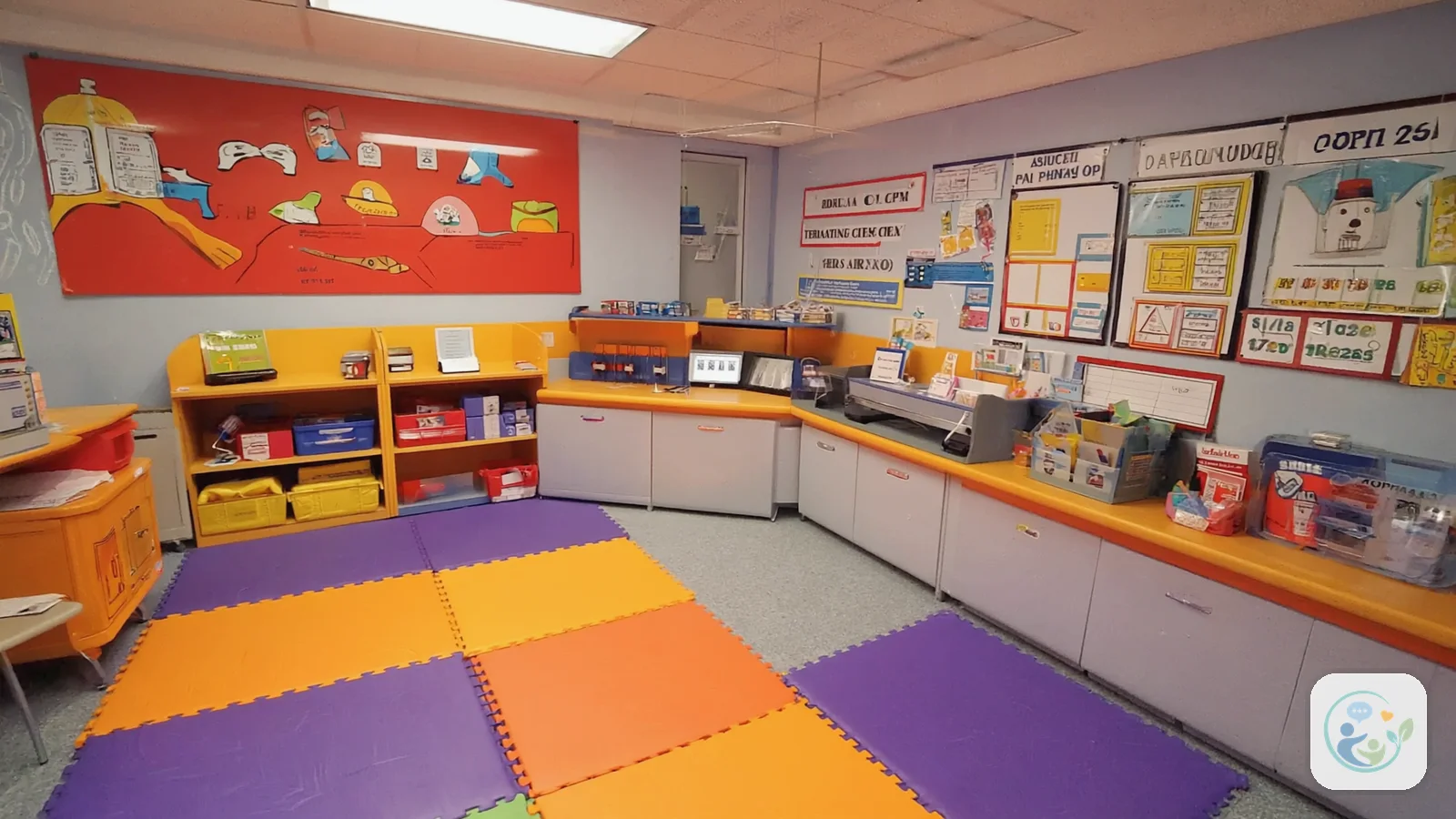 ABA therapy services in Collierville, TN: illustrative photo of a child-friendly ABA therapy room