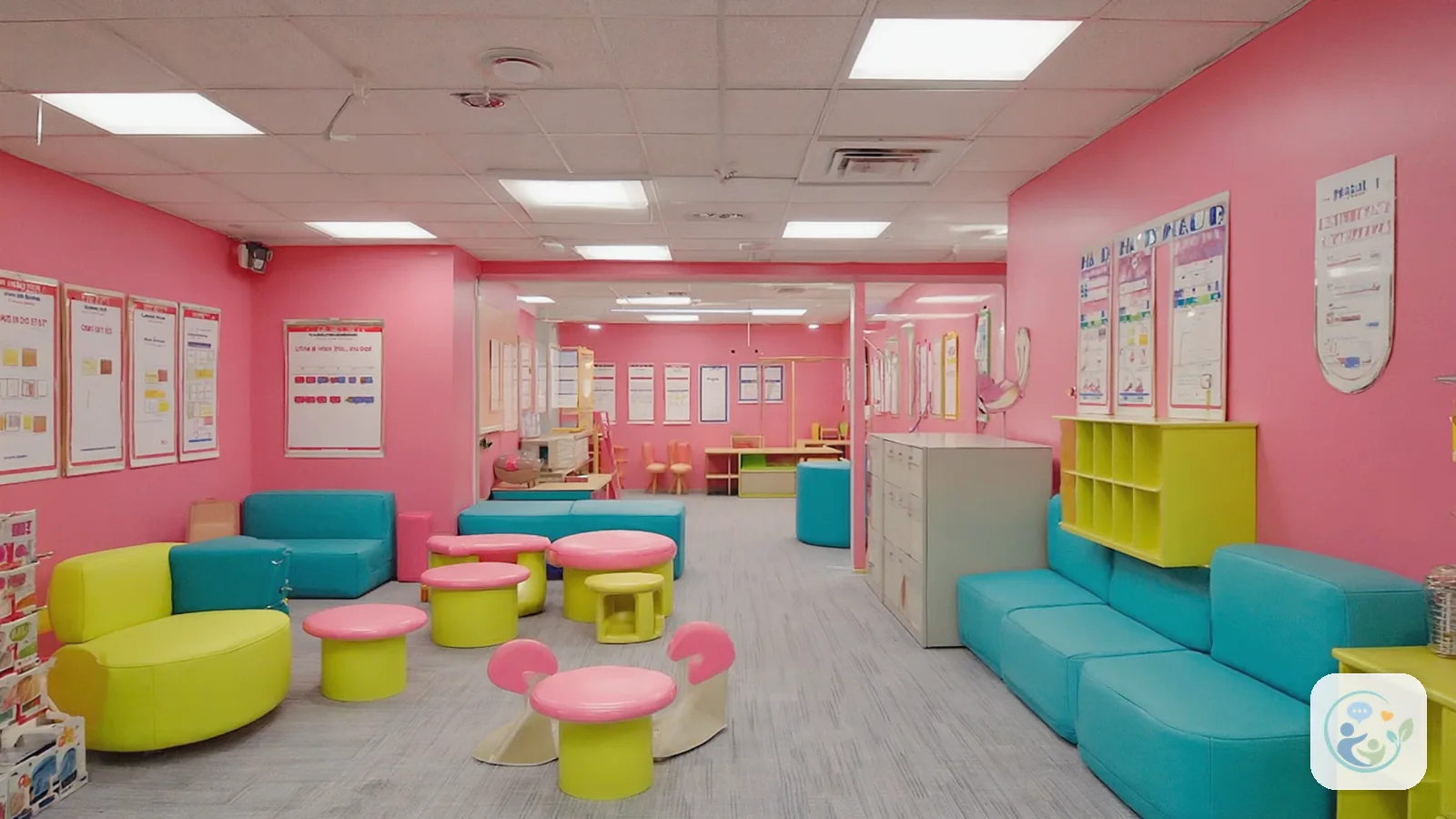 ABA therapy services in Farmers Branch, TX: illustrative photo of a child-friendly ABA therapy room