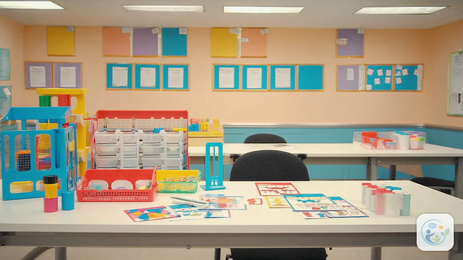 ABA therapy services in Arlington, VA: illustrative photo of a child-friendly ABA therapy room