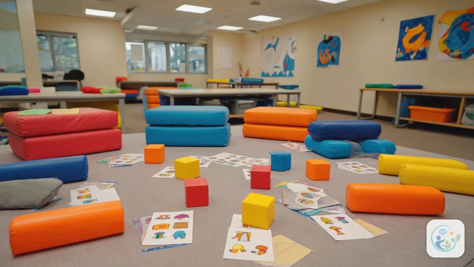ABA therapy services in Bethesda, MD: illustrative photo of a child-friendly ABA therapy room