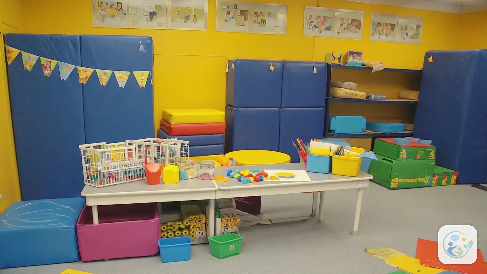 ABA therapy services in Rockford, MI: illustrative photo of a child-friendly ABA therapy room