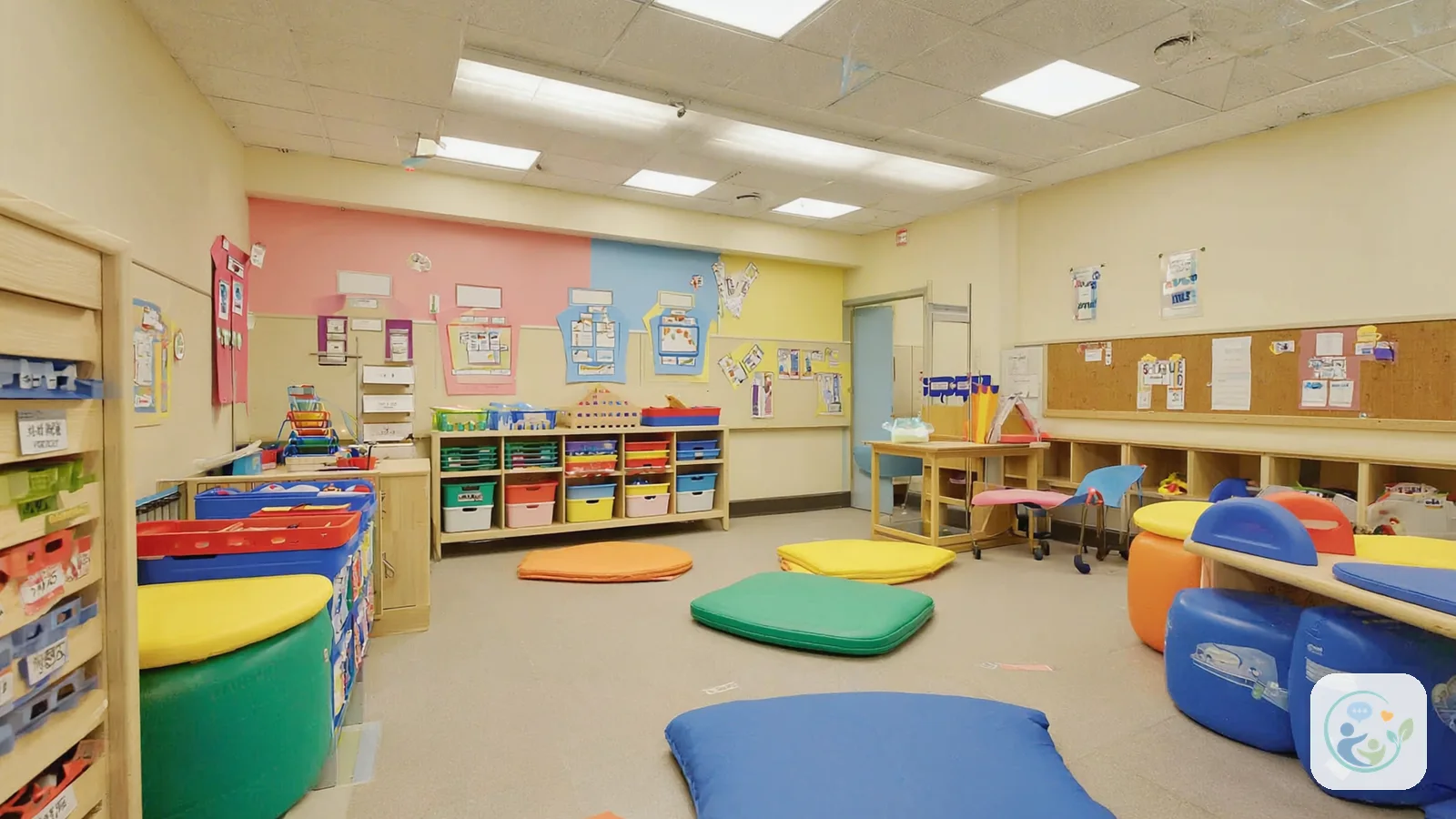 ABA therapy services in Kirkland, WA: illustrative photo of a child-friendly ABA therapy room
