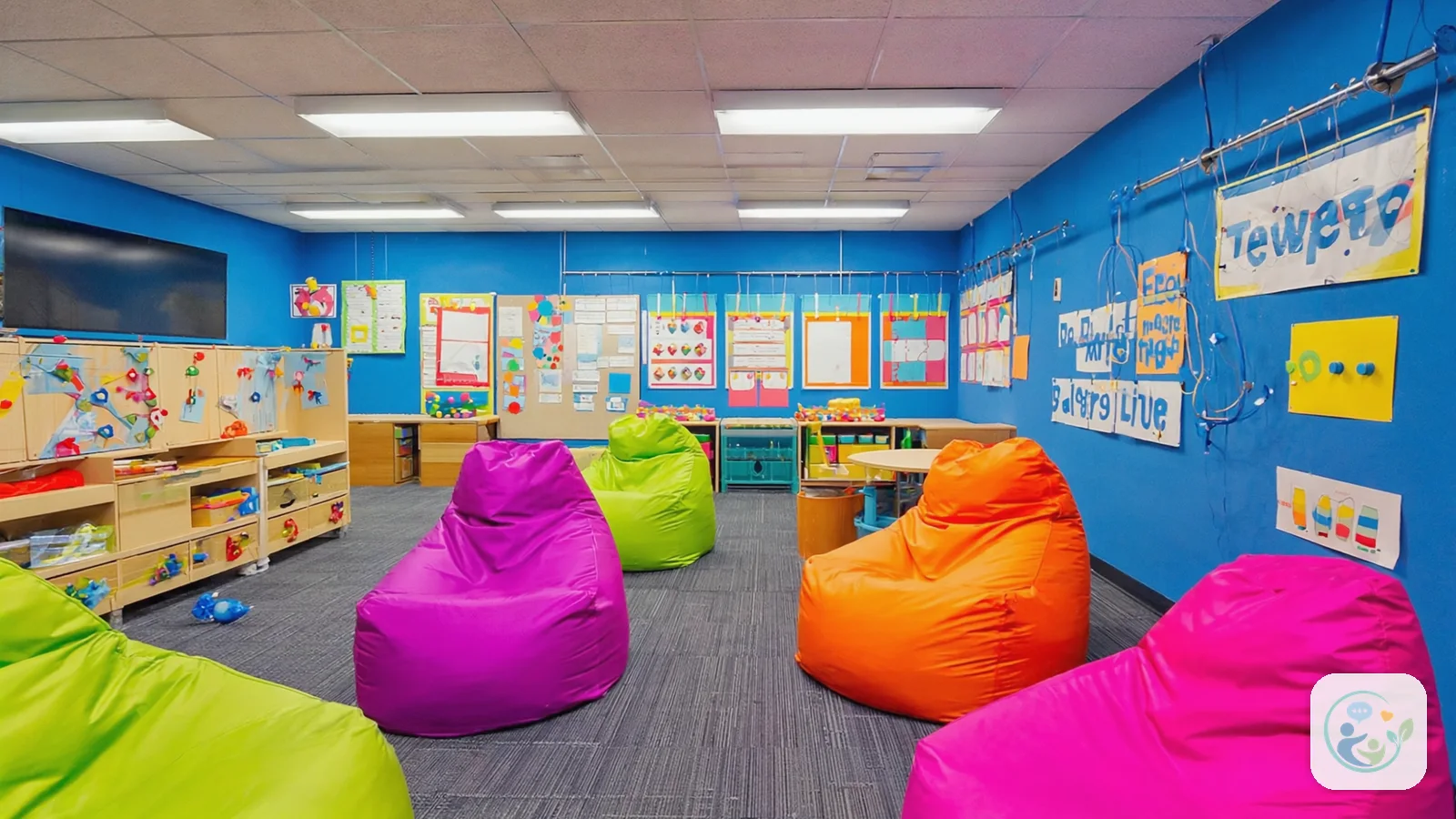 ABA therapy services in Tumwater, WA: illustrative photo of a child-friendly ABA therapy room