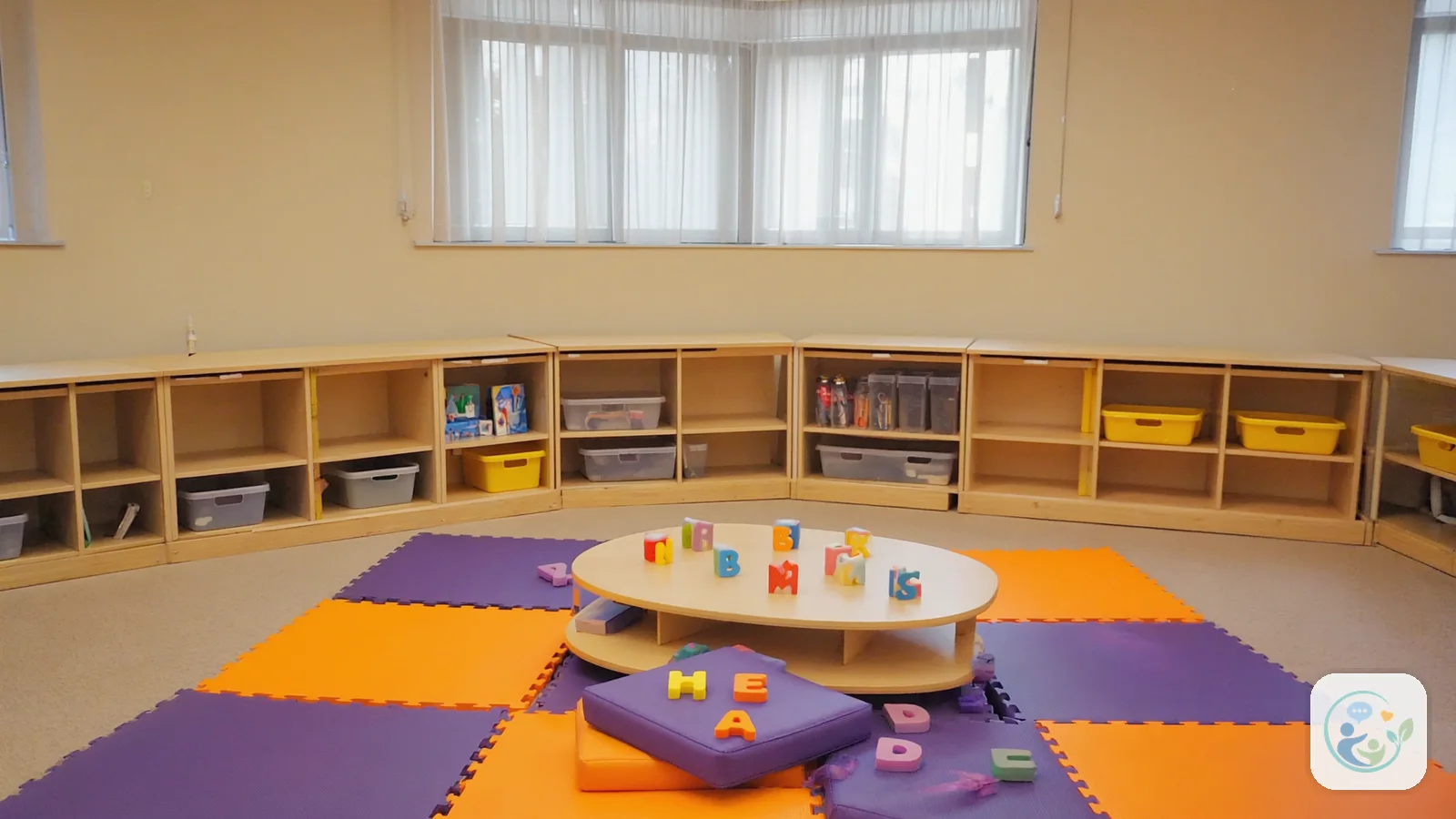 ABA therapy services in Michigan: illustrative photo of a child-friendly ABA therapy room