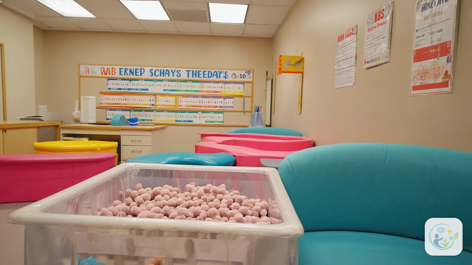ABA therapy services in Maryland: illustrative photo of a child-friendly ABA therapy room
