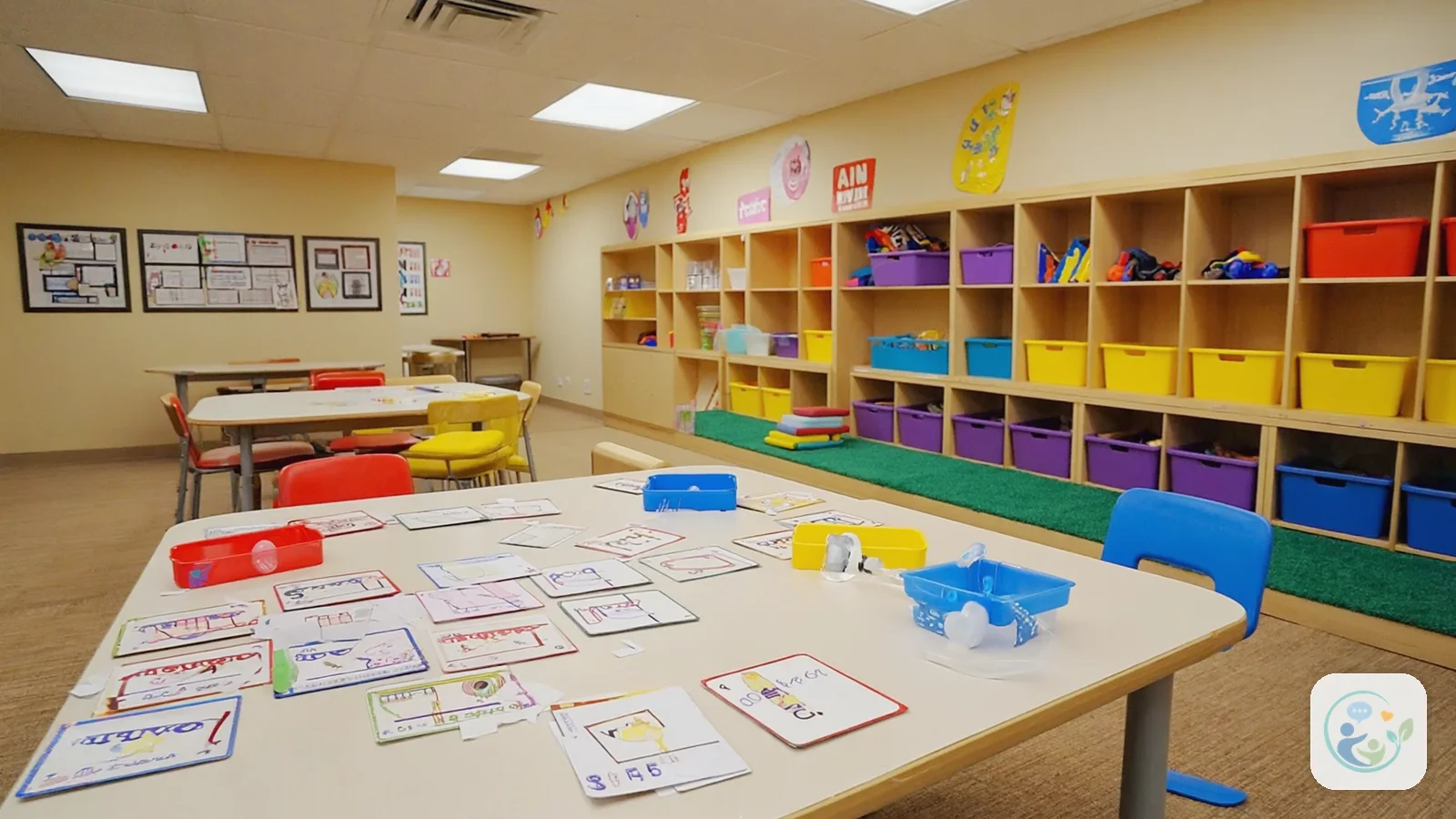 ABA therapy services in Minnesota: illustrative photo of a child-friendly ABA therapy room