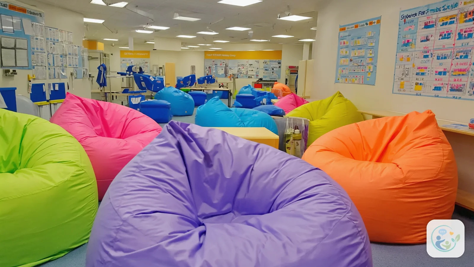 ABA therapy services in Oregon: illustrative photo of a child-friendly ABA therapy room